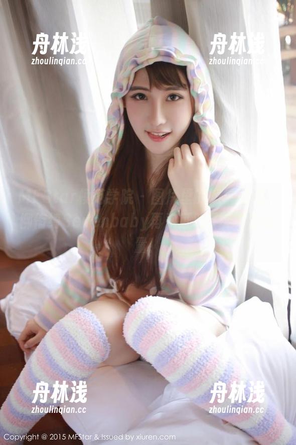 MFStar模范学院-柳侑绮Sevenbaby MFStar模范学院 - 图片里的短裤魔法,柳侑绮Sevenbaby再次证明了定制的力量!