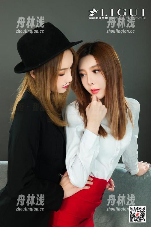 丽柜-甜甜 丽柜 - 甜甜定制专属:香足三明治的写真你想象不到的美!