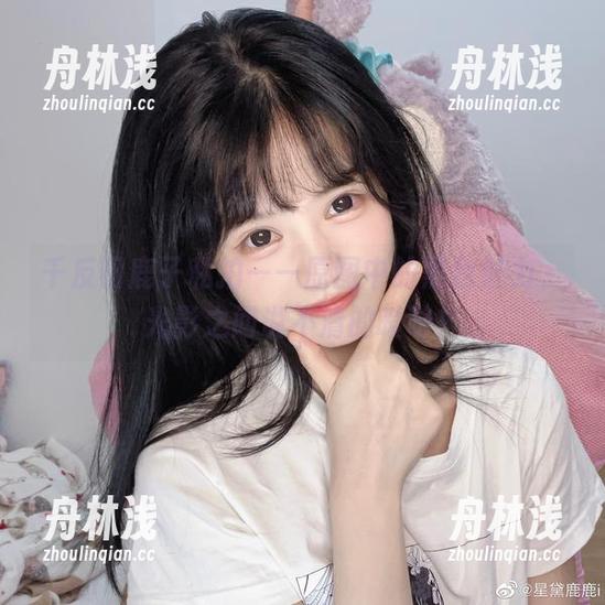 千反田鹿子私拍——原图中的黑色魅力，光影之间说不清的暧昧！